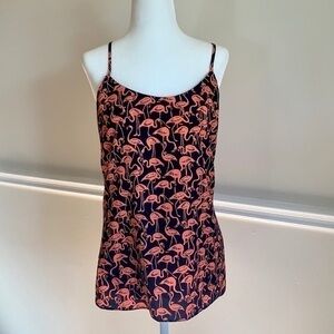 J.CREW Flamingo Racerback Tank Top 2